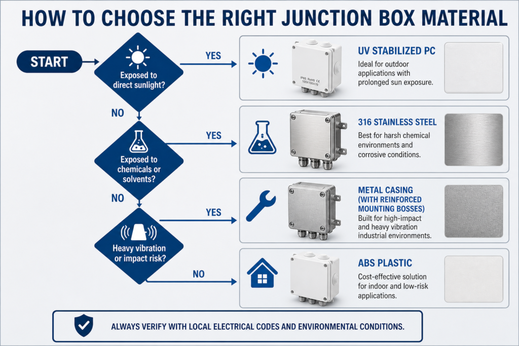 IP66 Waterproof Junction Box Buying Guide: Size, Material, and Installation Tips guide to select the right junction box