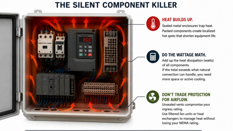 Wall Mount Electrical Enclosure: Logic vs Catalog Hype The Silent Component Killer Thermal Overcrowding In Your Wall Mount Enclosure